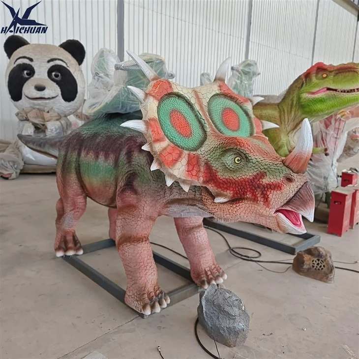 Animatronic Styracosaurus Ride